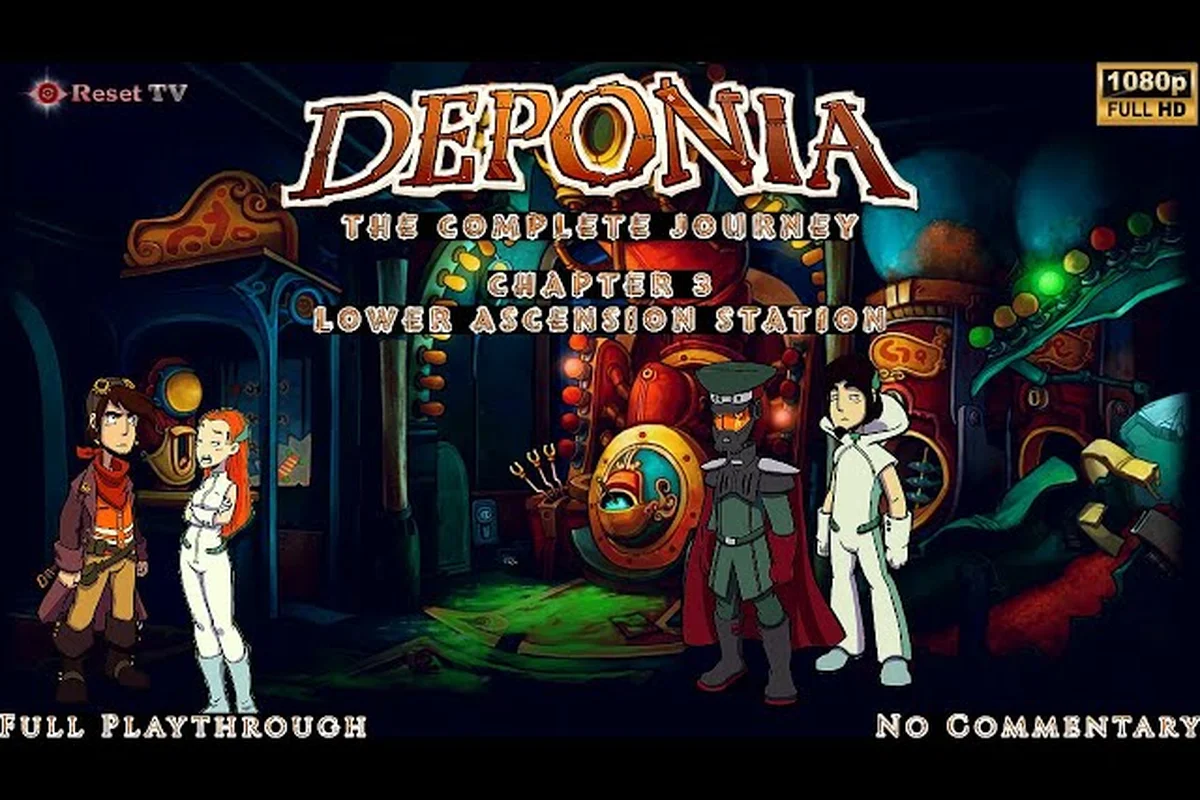 Deponia Walkthrough Chapter 3: Port Fairee and Beyond